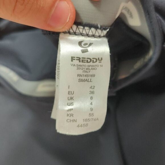 Freddy Wr.Up Fashion Low Rise Full Length Pants- Womens- Size 4- Navy Blue - Picture 8 of 12